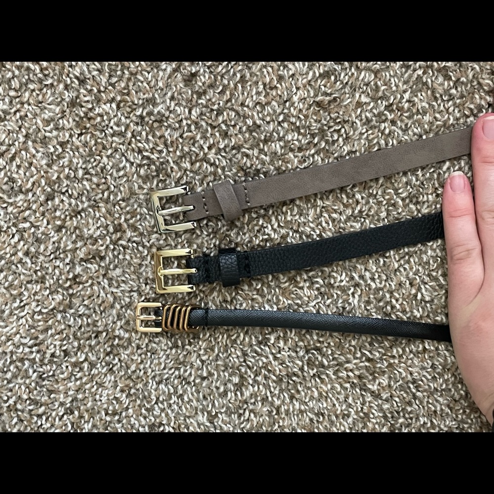 Belts (set of 3)